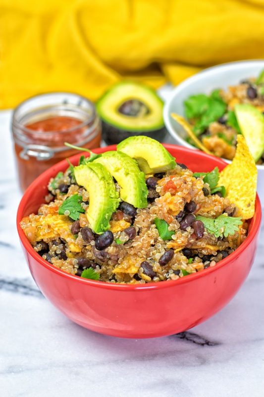 Quinoa Taco Salad [vegan, gf] - Contentedness Cooking