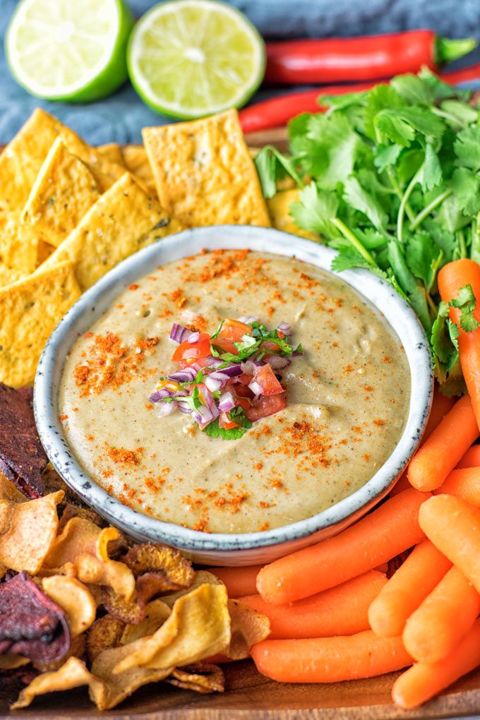 Mexican Cheese Dip [vegan, gf] - Contentedness Cooking