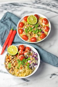 Mexican Fiesta Quinoa Salad - Contentedness Cooking