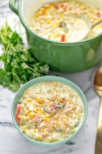 Vegetarian White Chili - Contentedness Cooking