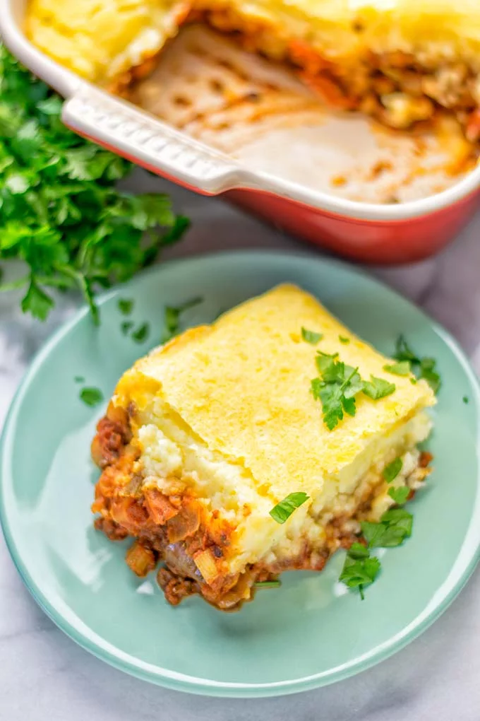 Gluten Free Shepherd's Pie (Lentil option) - AtMyTable