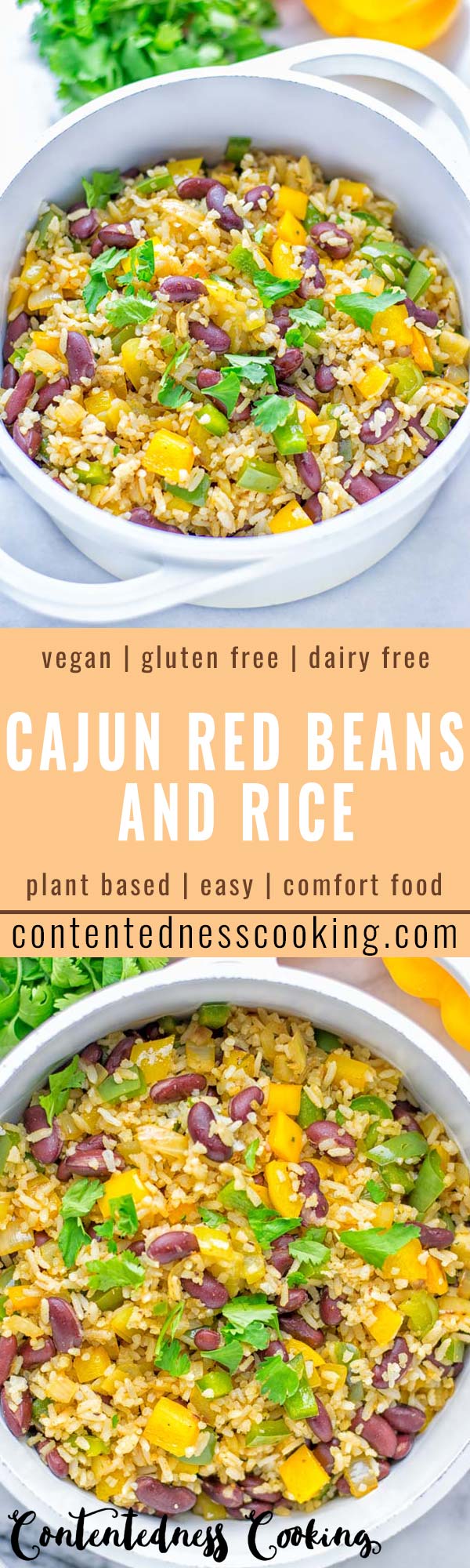Cajun Red Beans and Rice - Contentedness Cooking