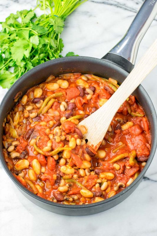 Ranch Style Beans [vegan] - Contentedness Cooking