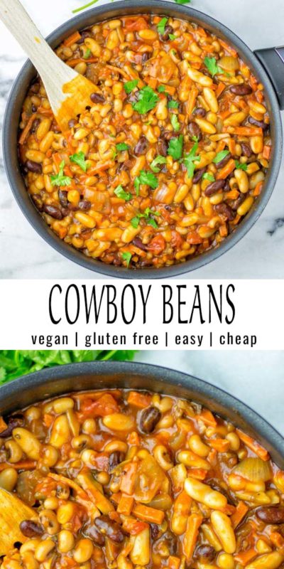 Cowboy Beans [vegan, gf] - Contentedness Cooking
