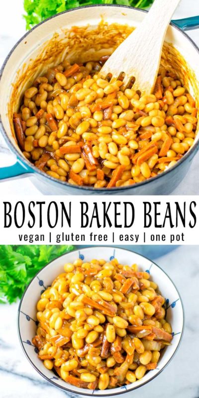 Boston Baked Beans [vegan] - Contentedness Cooking