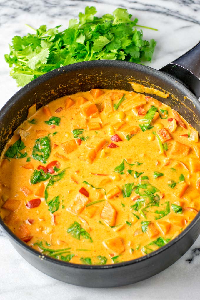 Sweet Potato Curry [vegan, one pot] - Contentedness Cooking