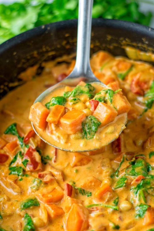 Sweet Potato Curry [vegan, one pot] - Contentedness Cooking
