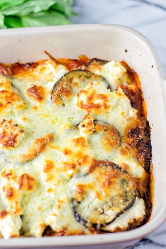 Eggplant Lasagna [vegan] - Contentedness Cooking