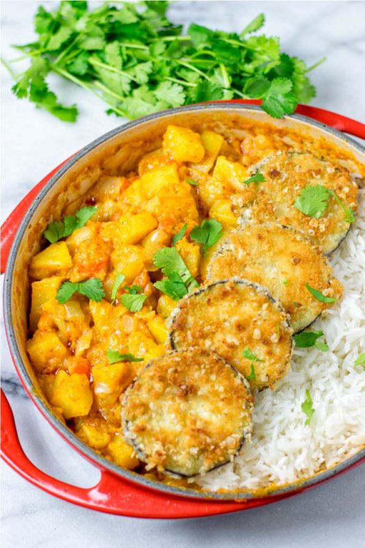 Katsu Curry [vegan, easy] - Contentedness Cooking