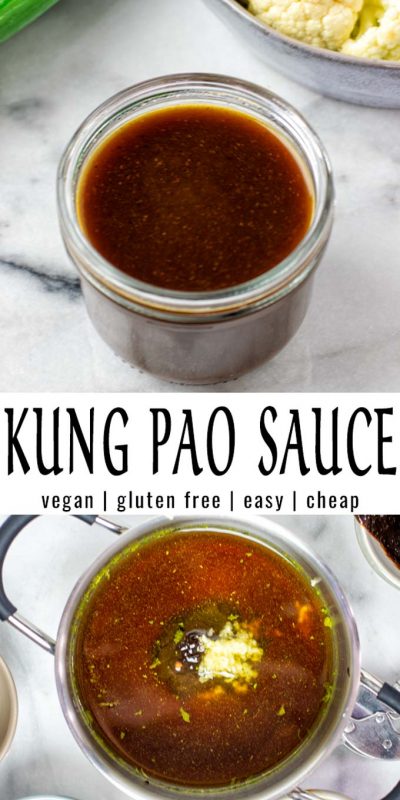 Kung Pao Sauce [vegan] - Contentedness Cooking