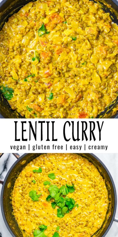 Lentil Curry [vegan, 10 minutes] - Contentedness Cooking