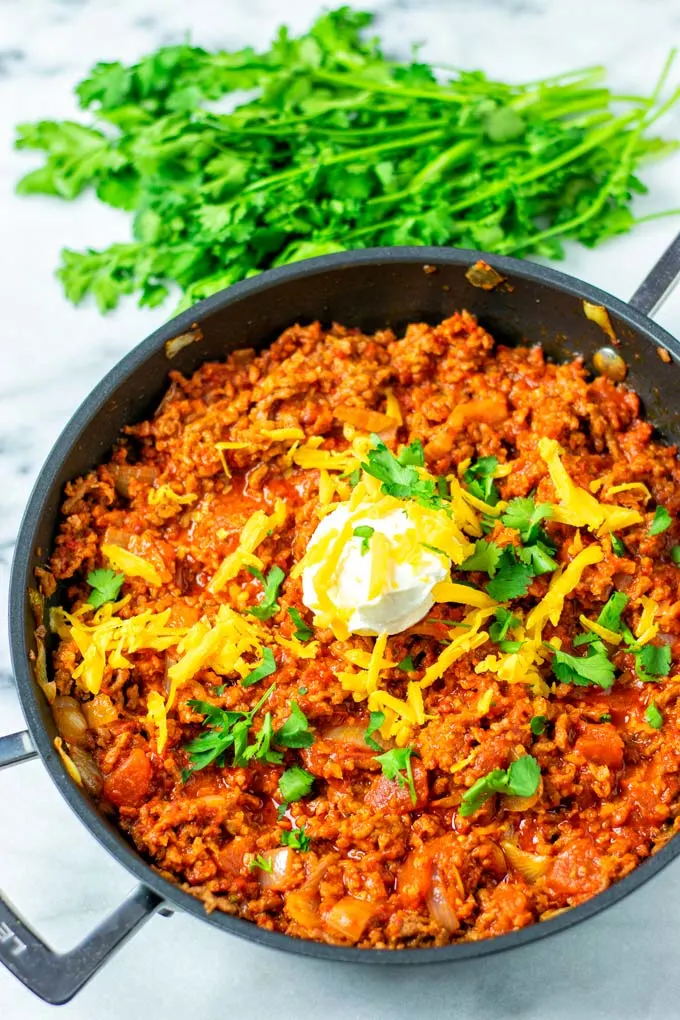 Taco Rice [15 minutes, vegan] - Contentedness Cooking