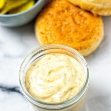 Burger Sauce [vegan, 5 min] - Contentedness Cooking