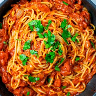 Spaghetti Sauce Recipe - Contentedness Cooking