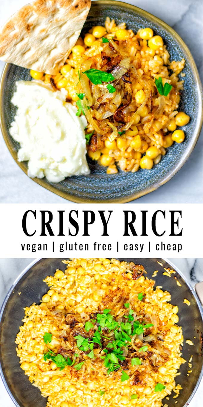 Crispy Rice [vegan, easy] - Contentedness Cooking