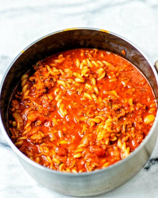 Lasagna Soup [vegan, one pot] - Contentedness Cooking