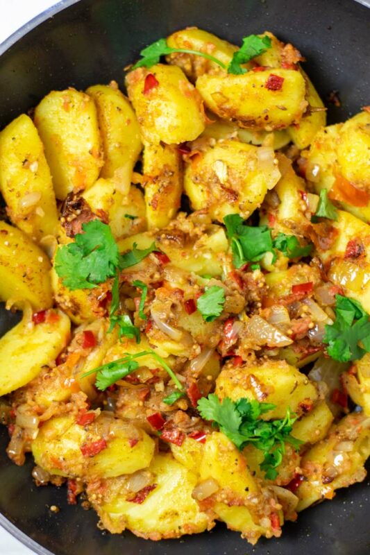 Bombay Potatoes [vegan] Contentedness Cooking