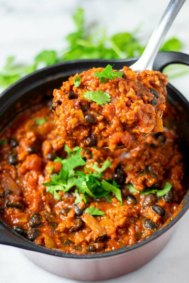 Chipotle Chili [vegetarian] - Contentedness Cooking