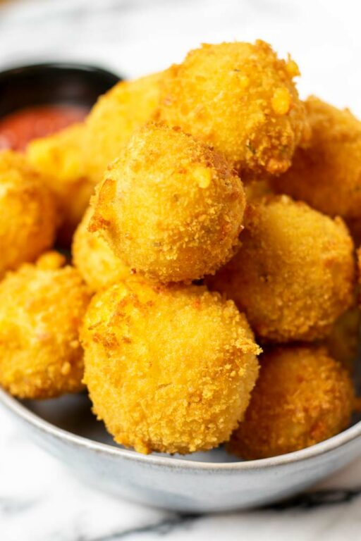 Potato Cheese Balls - Contentedness Cooking