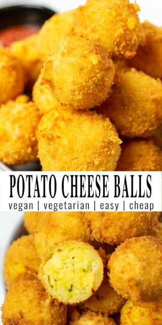 Potato Cheese Balls - Contentedness Cooking