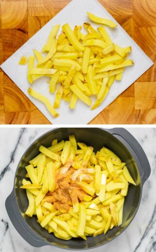 Cajun Fries - Contentedness Cooking