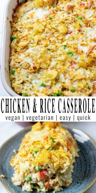 Chicken and Rice Casserole - Contentedness Cooking