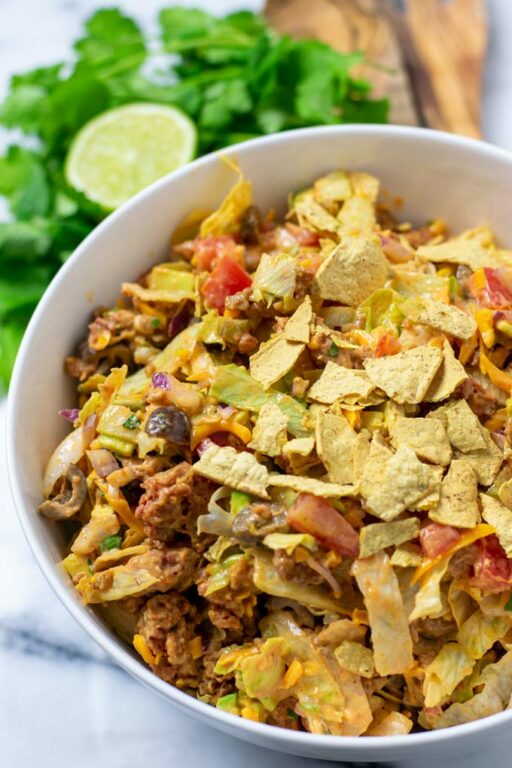 Taco Salad - Contentedness Cooking