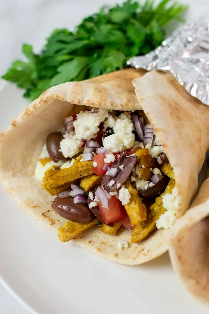 Greek Chicken Gyro - Asili Glam