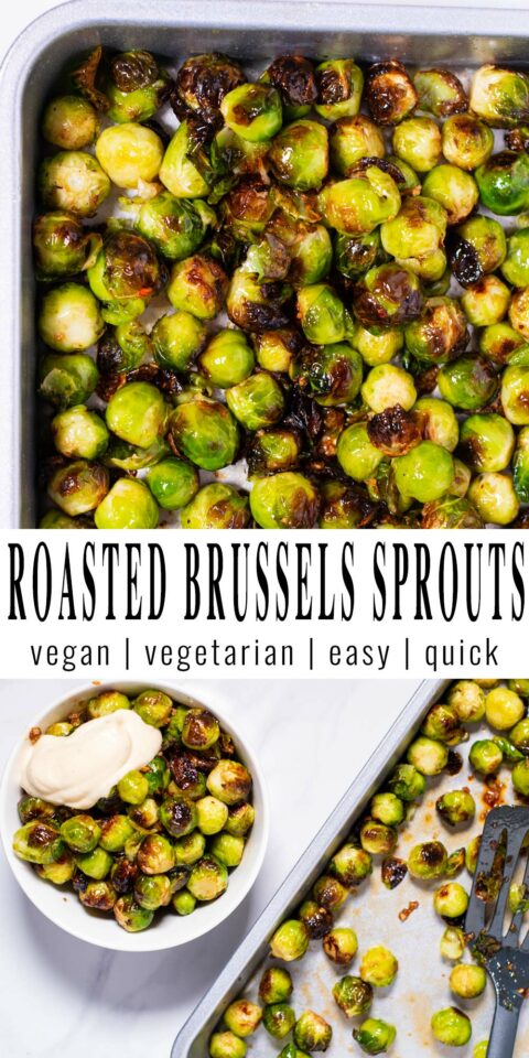 Roasted Brussels Sprouts - Contentedness Cooking