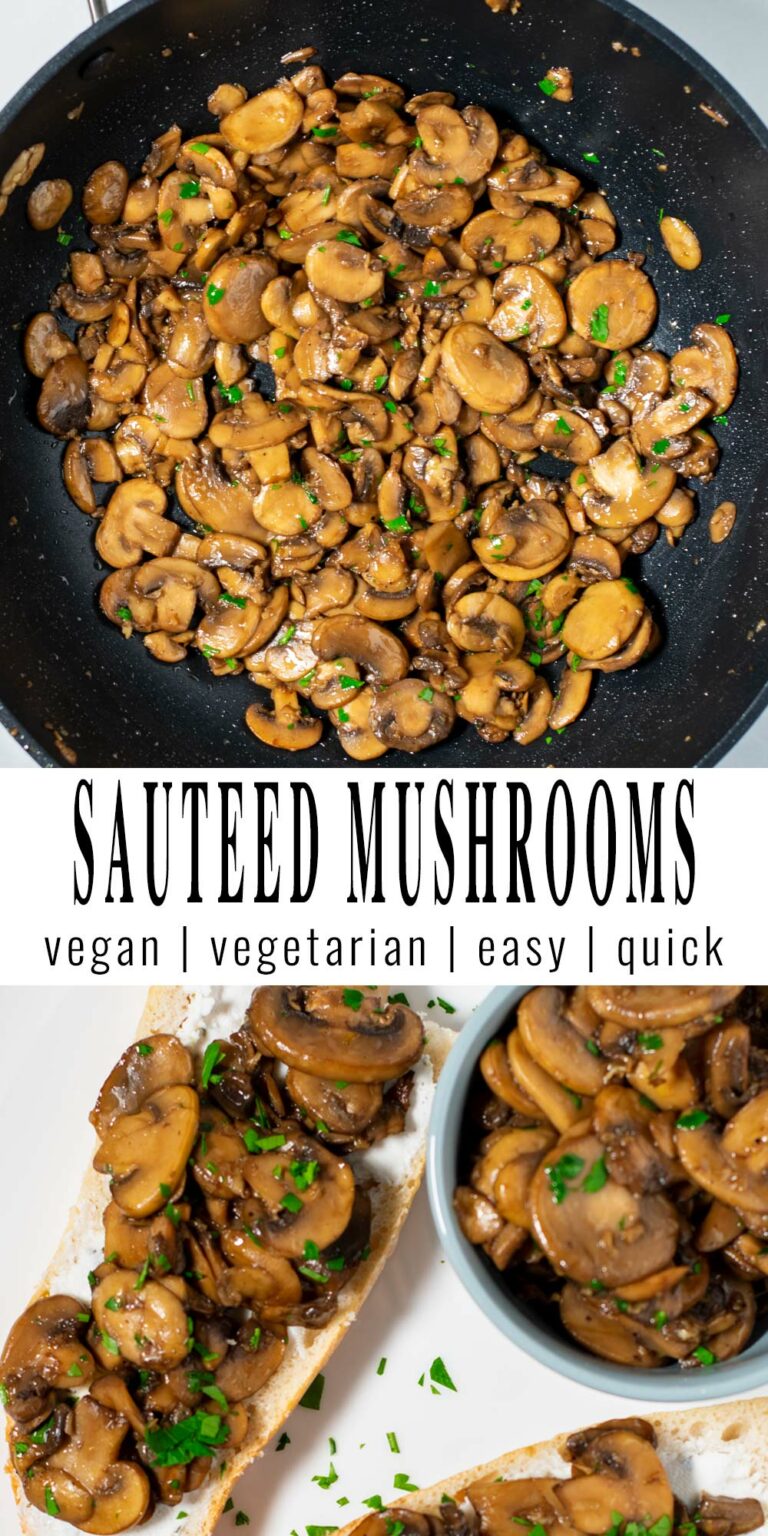Sauteed Mushrooms - Contentedness Cooking