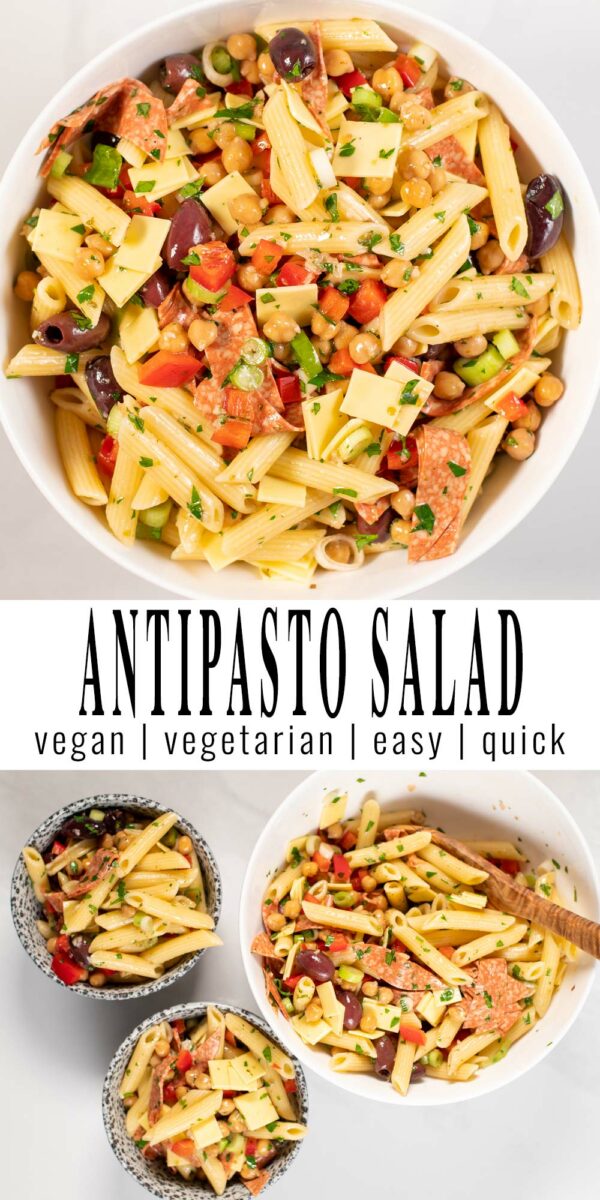 Antipasto Salad - Contentedness Cooking