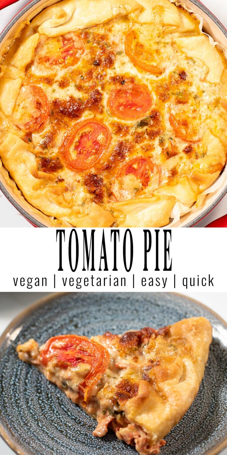 Tomato Pie - Contentedness Cooking