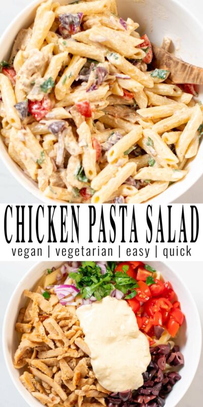 Chicken Pasta Salad - Contentedness Cooking