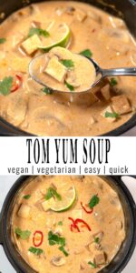 Easy Tom Yum Soup Recipe [quick, vegan] - Contentedness Cooking