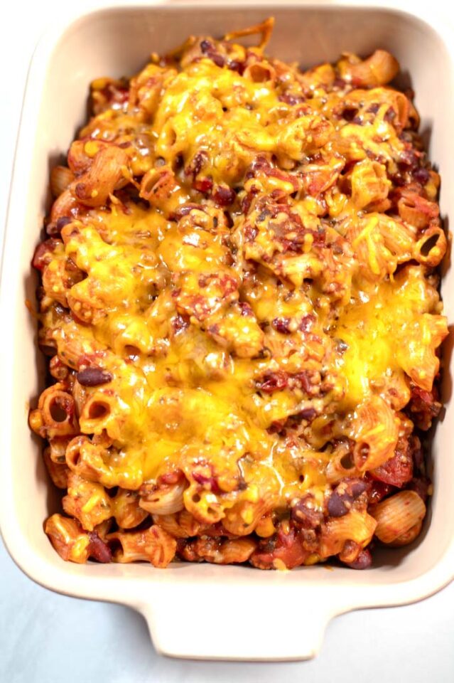 Best Leftover Chili Mac Recipe [easy in one pot] - Contentedness Cooking