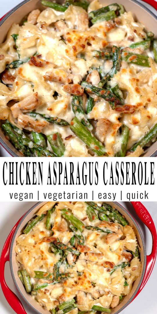 Best Chicken Asparagus Casserole Recipe - Contentedness Cooking