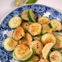 Closeup of Mexican Cucumber.