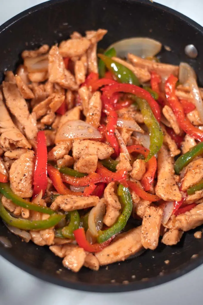 A serving of Pepper Chicken.